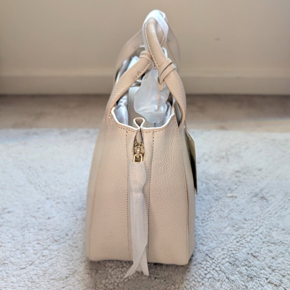 NWT Radley London Sutton Avenue Medium Open Top Grab Satchel Bag (color: birch) - Picture 7 of 15